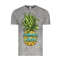 Cloud Rock summer vibes pineapple Vintage Tee - BarkalooDesign