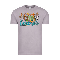 Vintage Zinc just a small town teacher Vintage Tee - texasbilliewilder
