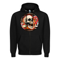 Black firefighter coasters Zipper Hoodie - AdoDesignShop