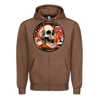 Chestnut firefighter coasters Zipper Hoodie - AdoDesignShop