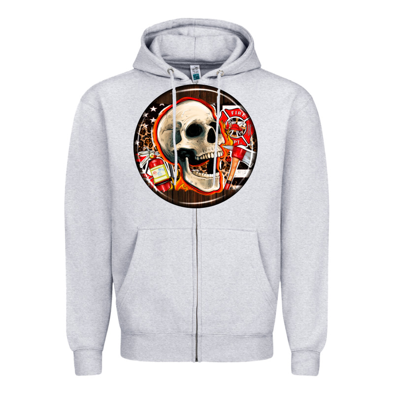 Firefighter Coasters Zipper Hoodie by AdoDesignShop | Teevron