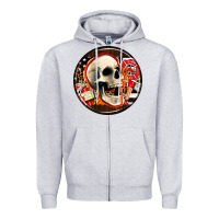 Heather Grey firefighter coasters Zipper Hoodie - AdoDesignShop