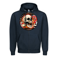 Navy firefighter coasters Zipper Hoodie - AdoDesignShop