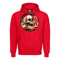 Red firefighter coasters Zipper Hoodie - AdoDesignShop