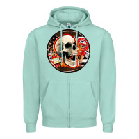 Seafoam firefighter coasters Zipper Hoodie - AdoDesignShop