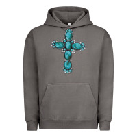 Pigment Tornado western Gemstone cross Urban Hoodie - Artiststas