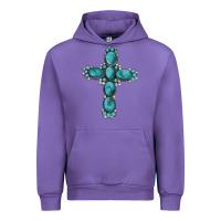 Tulip western Gemstone cross Urban Hoodie - Artiststas