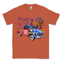 Copper western truck fourth of july america Classic Tee - FaDigitalArtStudio