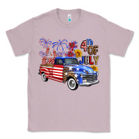 Lilac western truck fourth of july america Classic Tee - FaDigitalArtStudio