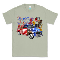 Matcha western truck fourth of july america Classic Tee - FaDigitalArtStudio