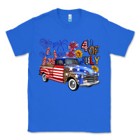 True Royal western truck fourth of july america Classic Tee - FaDigitalArtStudio