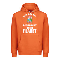 Carrot Destroy the patriarchy not the planet Premium Hoodie - Bettercallsaul