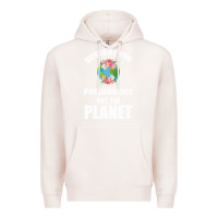 Pale Pink Destroy the patriarchy not the planet Premium Hoodie - Bettercallsaul