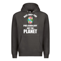 Smoke Destroy the patriarchy not the planet Premium Hoodie - Bettercallsaul