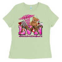 Matcha valentines day lvn licensed vocational nurse Ladies Tee - AdoDesignShop
