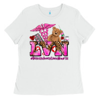White valentines day lvn licensed vocational nurse Ladies Tee - AdoDesignShop
