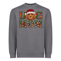 Christmas Toy Poodle Dog Mom Heavyweight Sweatshirt | Teevron