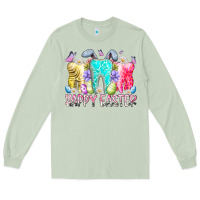 Matcha happy easter tooth Long Sleeve Tee - RacoonDesign
