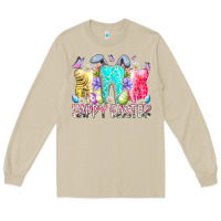 Mushroom happy easter tooth Long Sleeve Tee - RacoonDesign