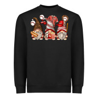 Black baseball gnomes Heavyweight Sweatshirt - Zillion Design Studio