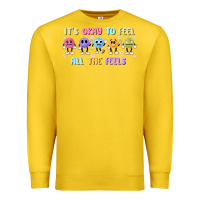 Lemon it's okay to feel all the feels Premium Sweatshirt - MaliasSmallBusiness