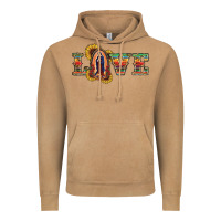 Vintage Camel Love Lady Of Guadalupe Vintage Hoodie - RanaPortraitStore