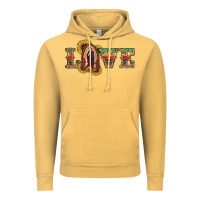 Vintage Mustard Love Lady Of Guadalupe Vintage Hoodie - RanaPortraitStore