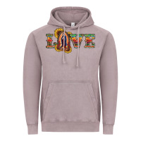Love Lady Of Guadalupe Vintage Hoodie | Teevron