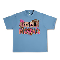 Pebble Blue football nana with leopard Urban Heavy Tee - Zillion Design Studio