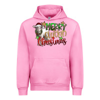 Fuchsia Pink merry cluckin christmas Urban Hoodie - SublimationCraftShop