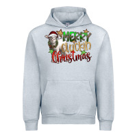 Heather Grey merry cluckin christmas Urban Hoodie - SublimationCraftShop