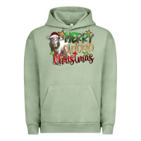 Pigment Oil Green merry cluckin christmas Urban Hoodie - SublimationCraftShop