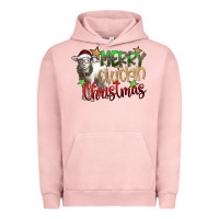 Pigment Salmon merry cluckin christmas Urban Hoodie - SublimationCraftShop