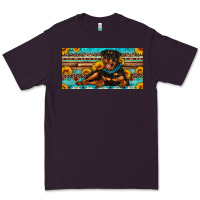 Plum rottweiler with sunflowers license plate Premium Tee - Artiststas