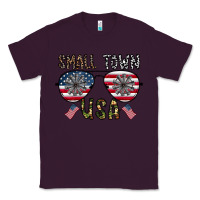 Plum small town usa Classic Tee - CowhideDigitalArt