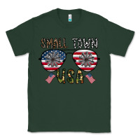 Sports Green small town usa Classic Tee - CowhideDigitalArt