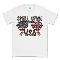 White small town usa Classic Tee - CowhideDigitalArt