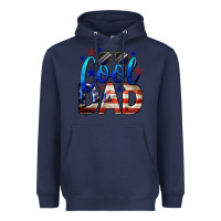Navy Cool American Dad Heavyweight Hoodie - LillyAllenDesigns