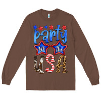 Chestnut part in the usa Long Sleeve Tee - HRA Design Shop