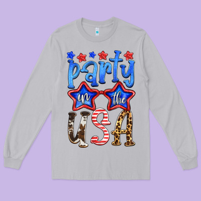 Part In The Usa Long Sleeve Tee Designed By Hra Design Shop