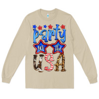 Mushroom part in the usa Long Sleeve Tee - HRA Design Shop