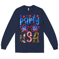 Navy part in the usa Long Sleeve Tee - HRA Design Shop