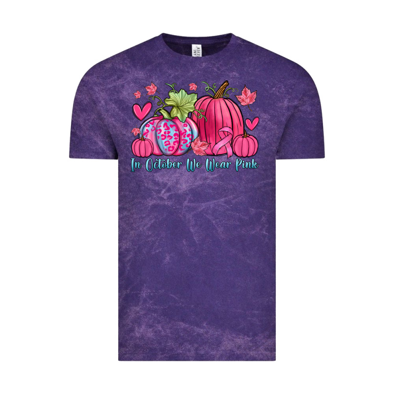 In October We Wear Pink Vintage Tee by Zillion Design Studio | Teevron