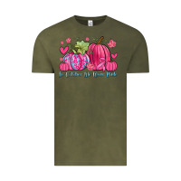 Vintage Olive in october we wear pink Vintage Tee - Zillion Design Studio
