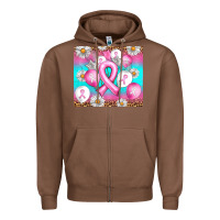 Chestnut Breast cancer balloon Zipper Hoodie - Artiststas
