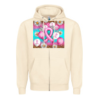 Sandshell Breast cancer balloon Zipper Hoodie - Artiststas