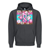 Smoke Breast cancer balloon Zipper Hoodie - Artiststas