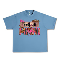 Pebble Blue football mini with leopard Urban Heavy Tee - Zillion Design Studio