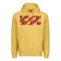 Antique Gold leopar and cowhide with mistletoe Premium Hoodie - AdoDesignShop