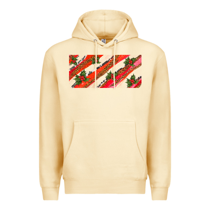 Leopar And Cowhide With Mistletoe Premium Hoodie by AdoDesignShop | Teevron